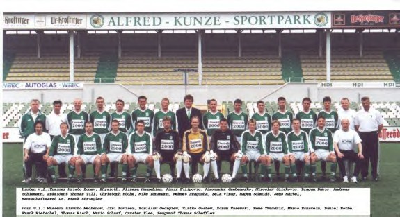 Die Leutzscher im Frühjahr 2001